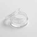 Mini pequeño frasco de plástico de crema de frasco cosmético